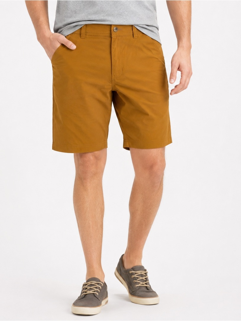 Toad&Co Men’s 32 Lightweightt Performance Stretch Shorts Mustard Outdoor casual